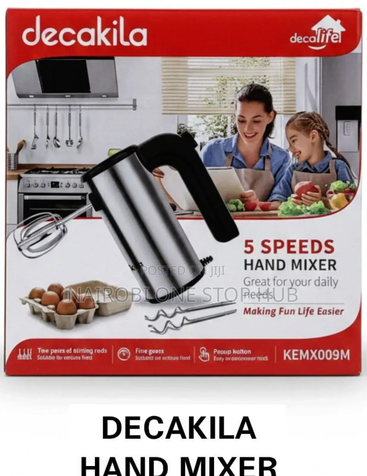 Decakila Kemx009m Hand Mixer.