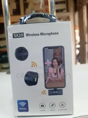Sx20 Wireless Clip-on Mic With Noise Reduction for Phones