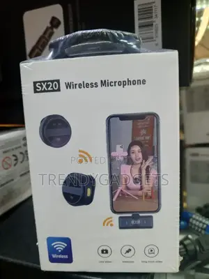 Sx20 Rechargeable Lavalier Mic for Vlogging Teaching