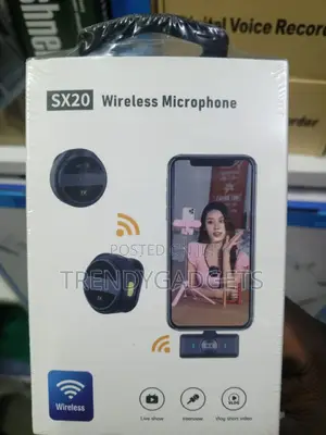 Sx20 2.4g Wireless Microphone for Interviews Livestream