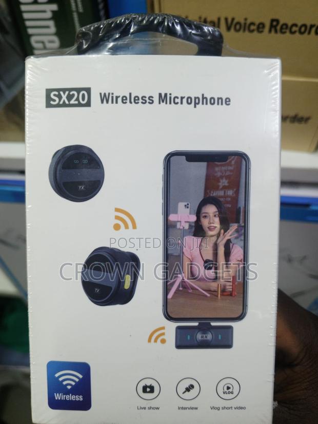 Sx20 2.4g Wireless Microphone for Interviews Livestream - main view