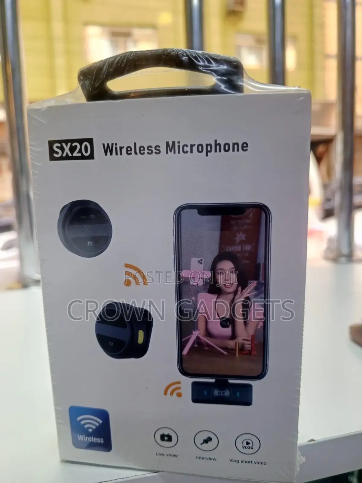 Sx20 2.4g Wireless Microphone for Interviews Livestream
