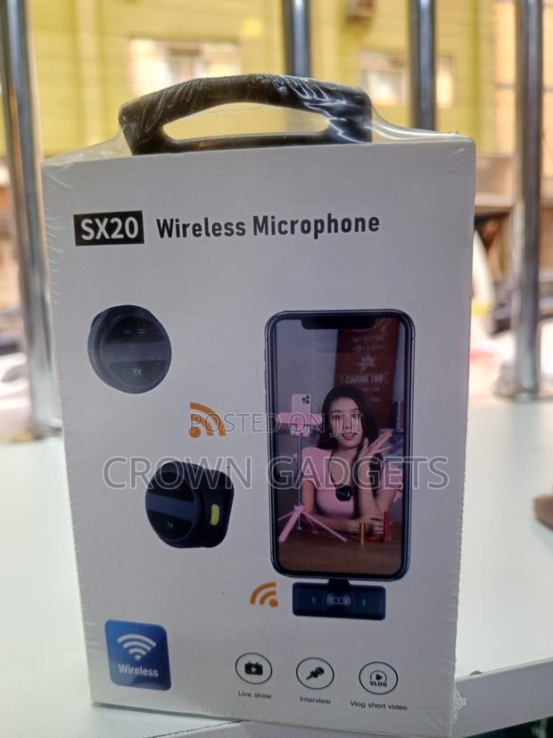 Sx20 2.4g Wireless Microphone for Interviews Livestream - thumbnail 4
