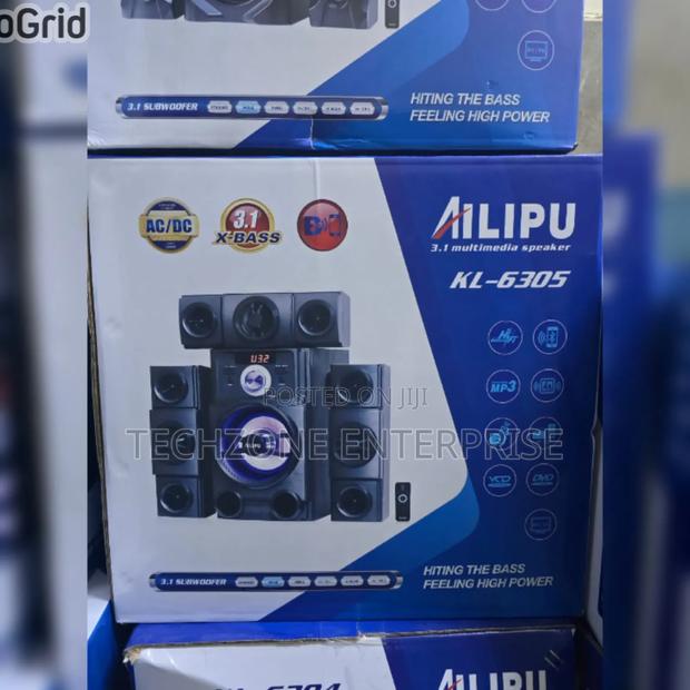 Ailipu Kl-6305 3.1ch Bluetooth Multimedia Speaker System With Ac/Dc