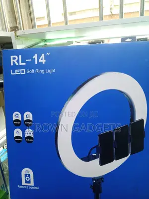 Rl-14 Led Soft Ring Light With Tripod Remote Control
