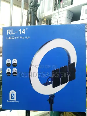 Rl-14 Led Soft Ring Light With Tripod Remote Control