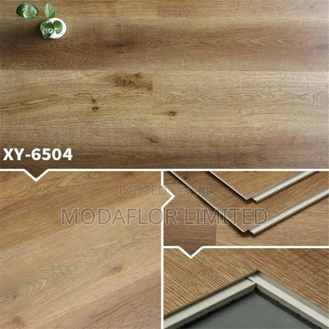 Anti-Slip SPC Flooring / Perfect for Office Hallways