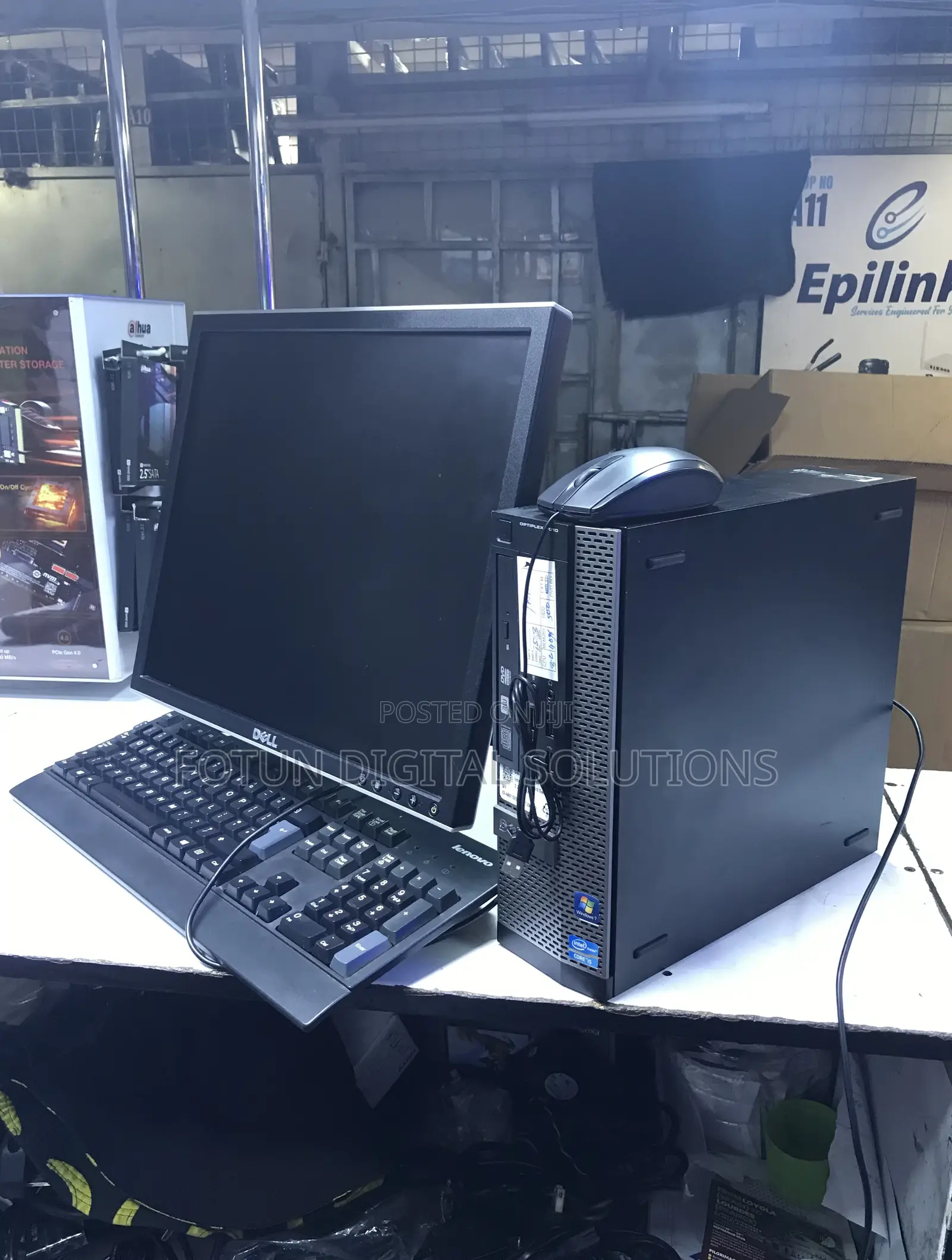 Desktop Computer Dell OptiPlex 7010 4GB Intel Core i5 HDD 500GB