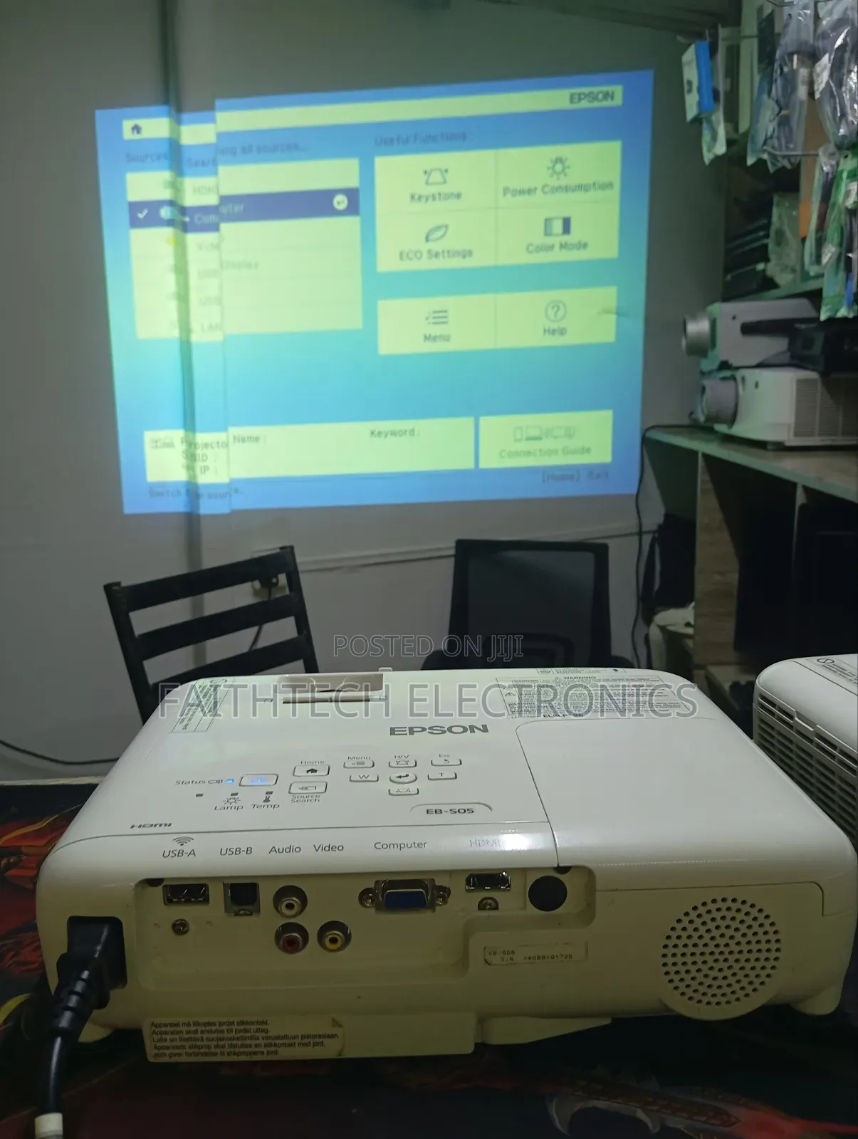 High-Brightness Projector Screen for Hire –