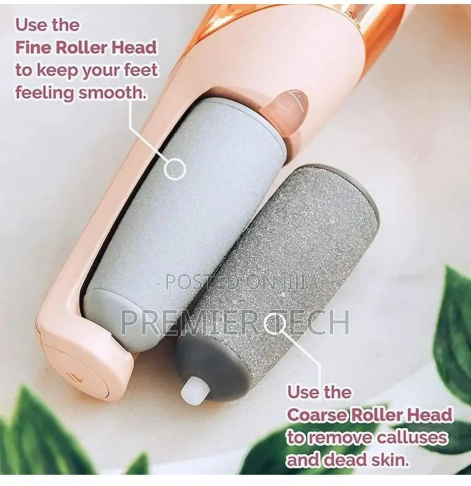 Pedi Callus Remover With Extra Grinder Tool