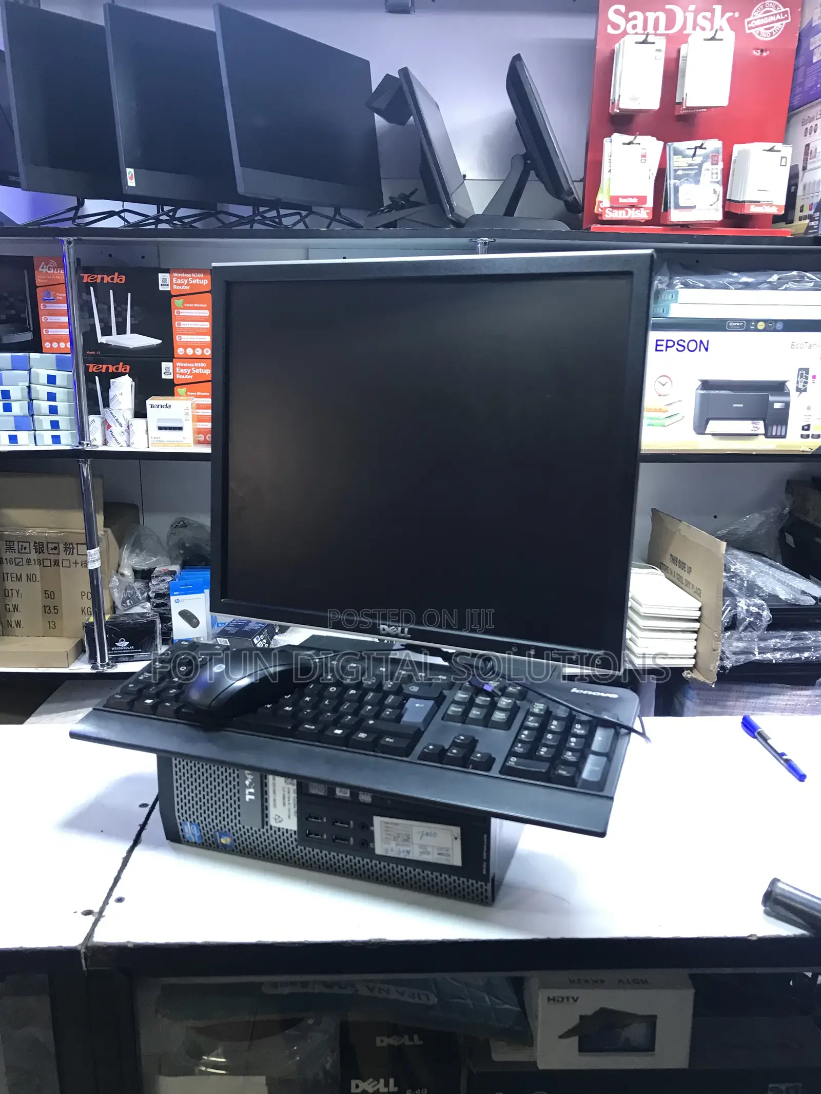 Desktop Computer Dell OptiPlex 7010 4GB Intel Core i5 HDD 500GB