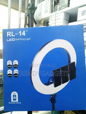 Usb Powered 14-Inch Led Ring Light With Remote Control