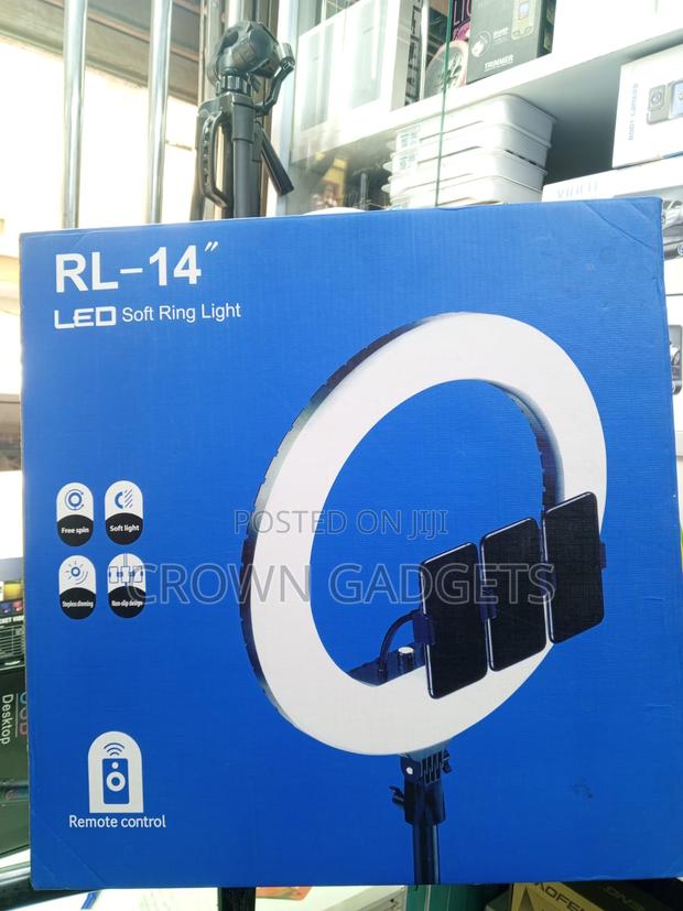 Usb Powered 14-Inch Led Ring Light With Remote Control - main view