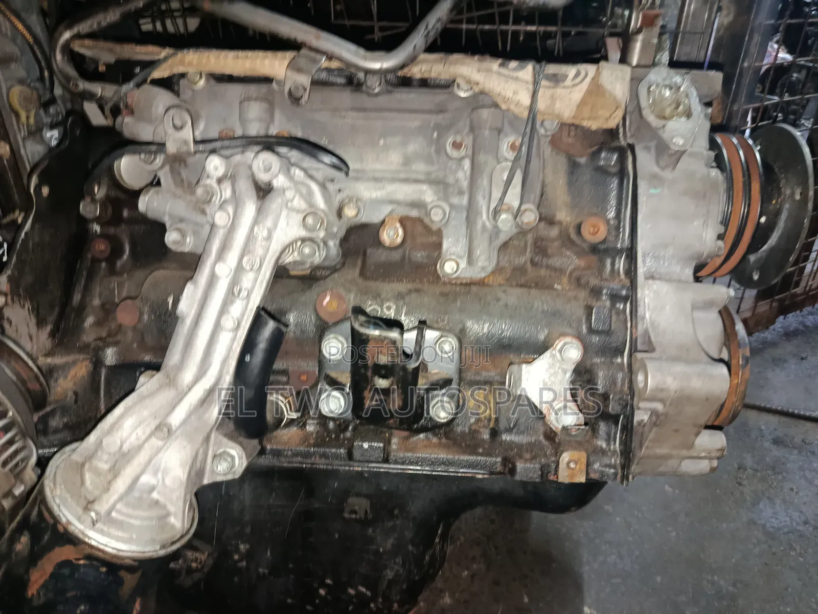Mitsubishi Pajero 4m41 Halfengine