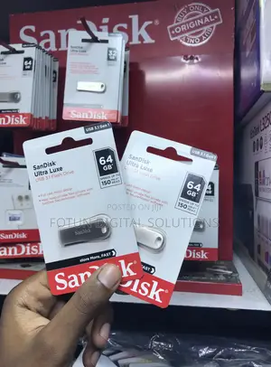 Sandisk 64gb Ultra Luxe Flash Drive - Premium Portable