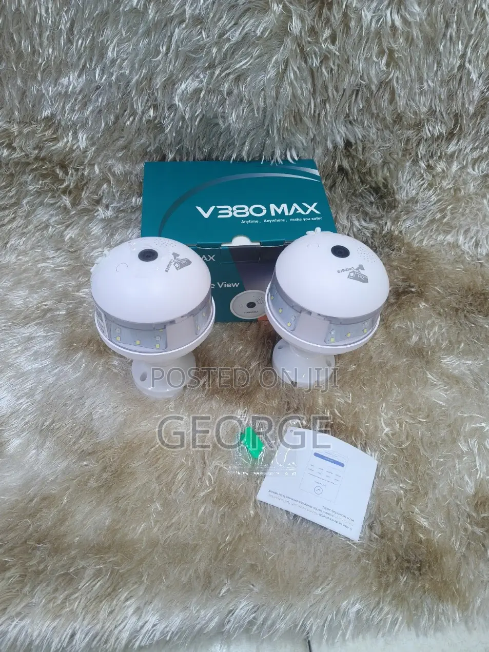V380 Max Single Lens Nanny Wifi Bulb Camera