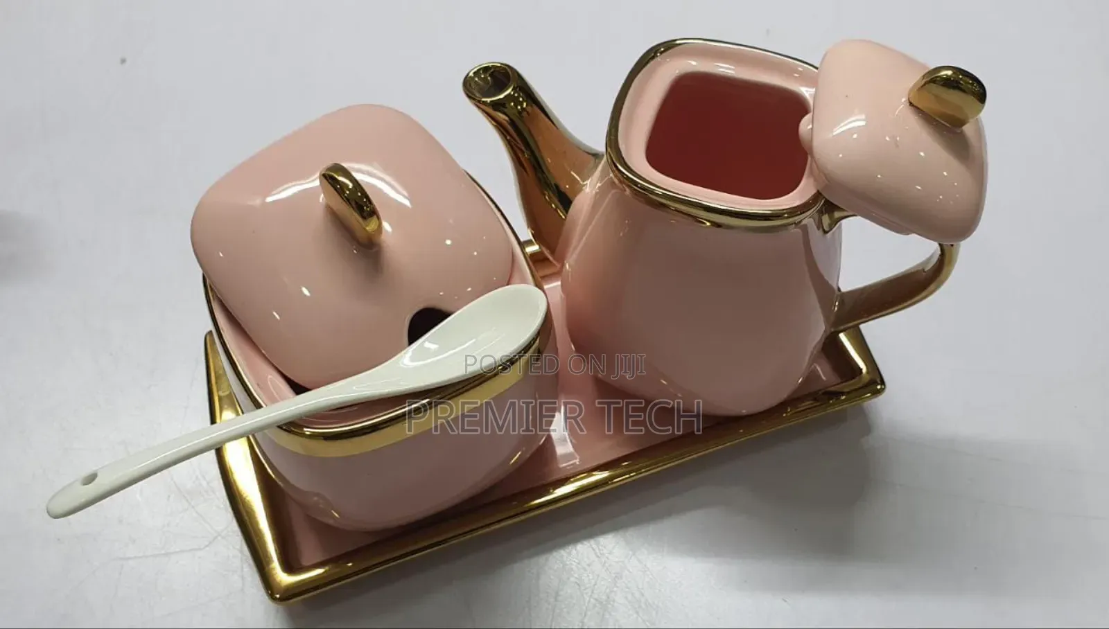 Executive Home Fashion 3in1 Ceramic Set - 250ml Sgardish,400ml Kettle,