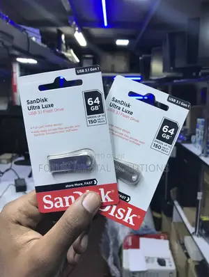 Sandisk 64gb Ultra Luxe - Fast, Secure Usb Flash Disk