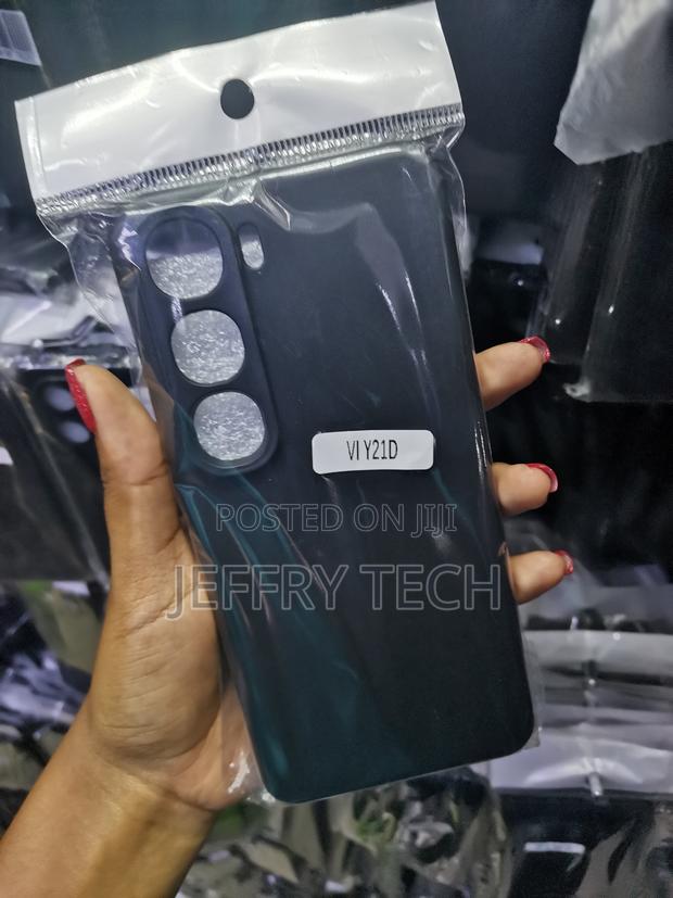 Liramark Silicone Soft Back Cover Case for Vivo Y21d - thumbnail 2