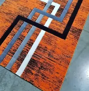 Orange 3d Carpet