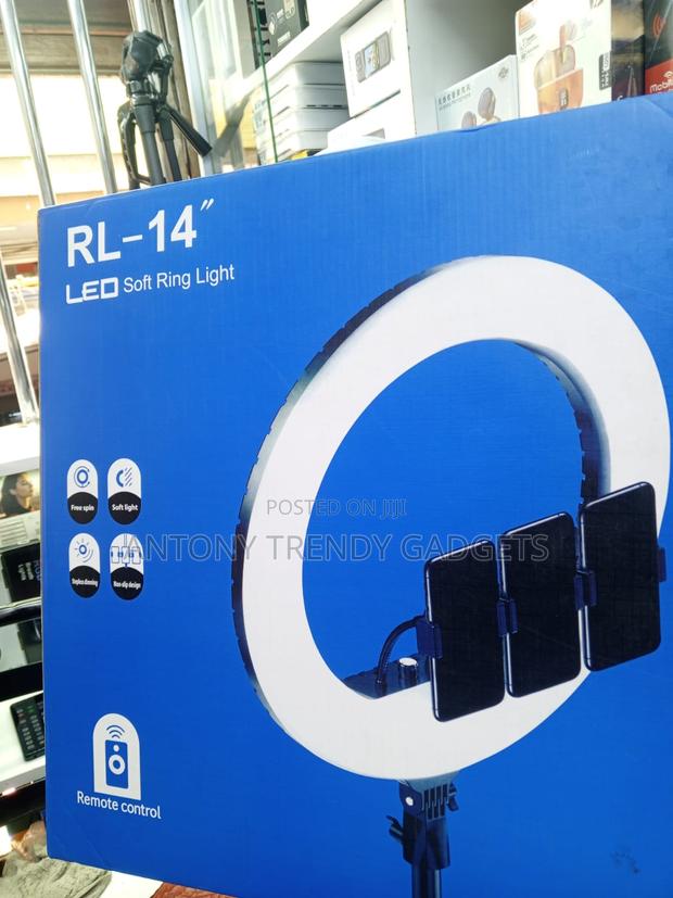 14" Rl-14 Dimmable Led Ring Light For Makeup & Live Streaming - main view