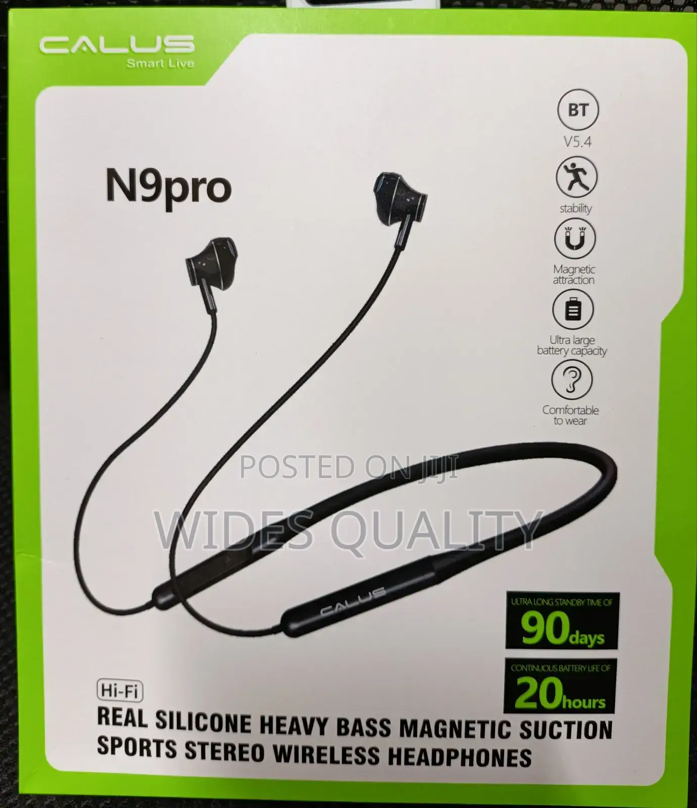 Calus N9pro Neckband Wireless Headphones.
