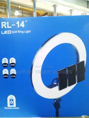 Professional 14-inch Rl-14 Soft Ring Light For Video Recording