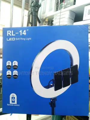 Professional 14-inch Rl-14 Soft Ring Light For Video Recording