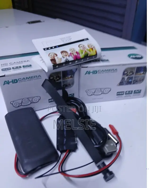 Smart 1080p Hd Wifi Pinhole Spy Camera With Motion Detection