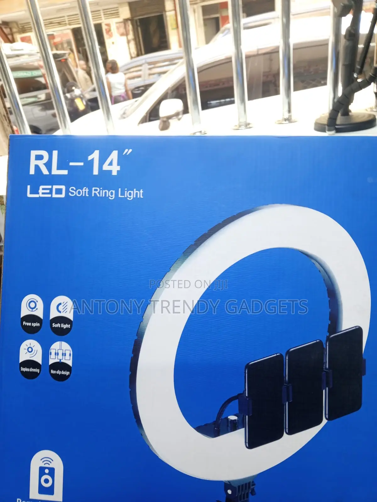 14-inch Rl-14 Dimmable Led Ring Light For Video & Makeup