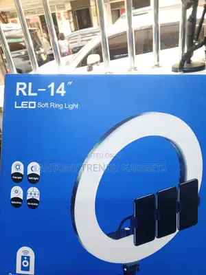 14-inch Rl-14 Dimmable Led Ring Light For Video & Makeup