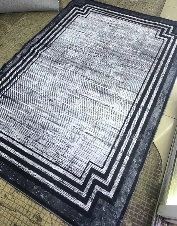 3d Zebra Carpet- 7 by 10