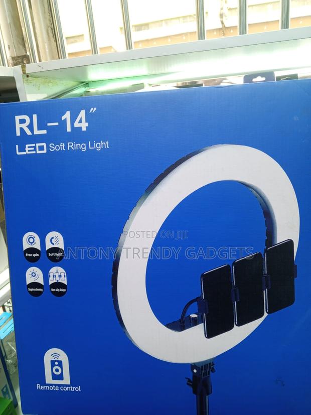 Rl-14 Led Soft Ring Light With Remote & Adjustable Color Temperature - thumbnail 3