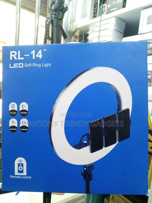 Portable Rl-14 14" Led Ring Light For Tiktok, Youtube & Tutorials - main view