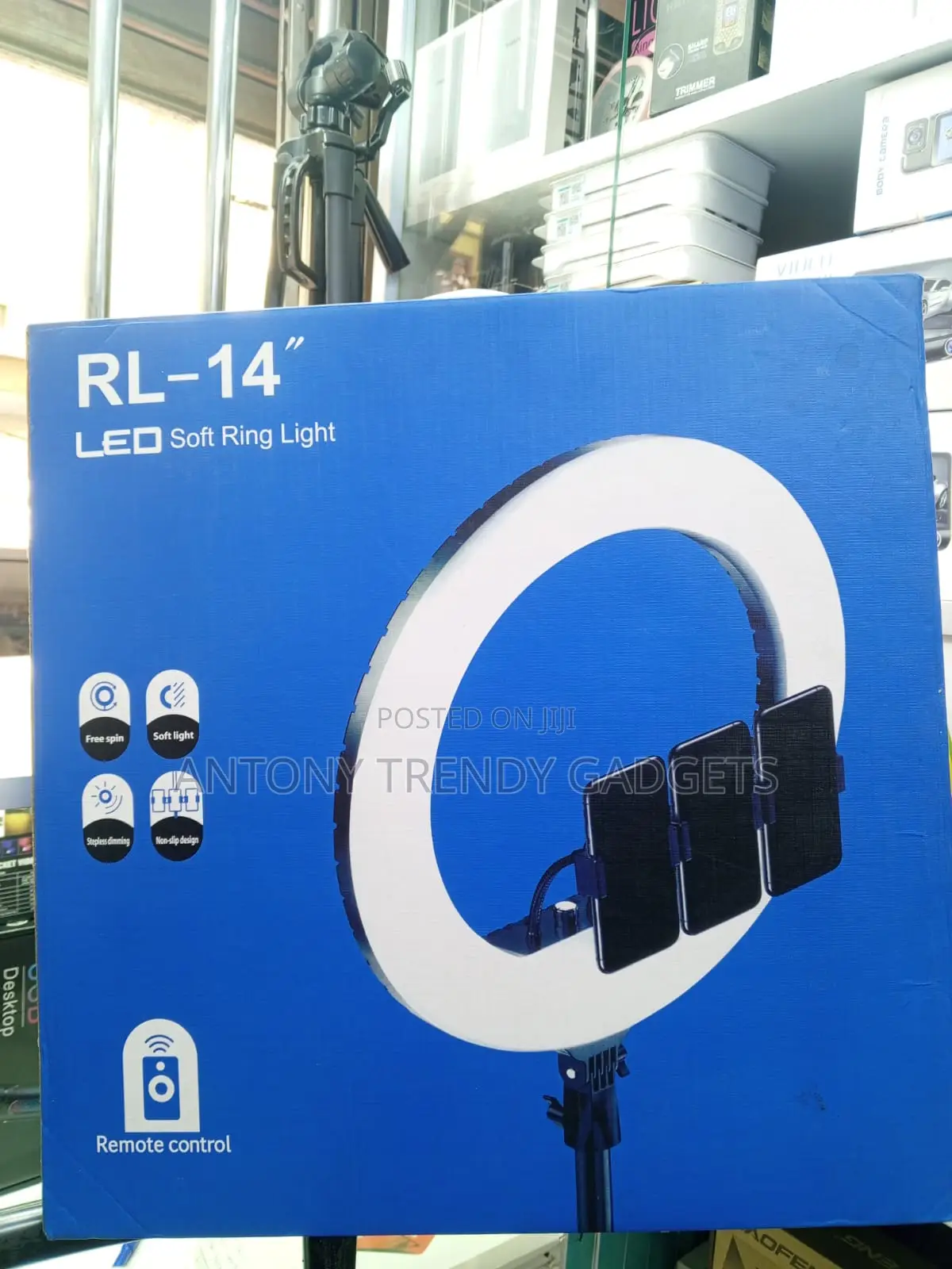 Rl-14 Led Ring Light 14-inch For Content Creators And Photography