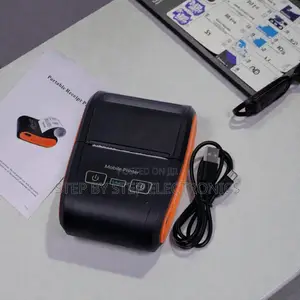 58mm Pocket Receipt Label Barcode Printer 203dpi Wireless Bluetooth