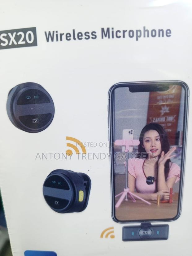 Sx20 Wireless Lavalier Microphone 2.4g For Phone & Camera - main view