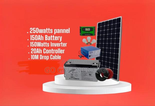 250w Original Solar Kit - main view