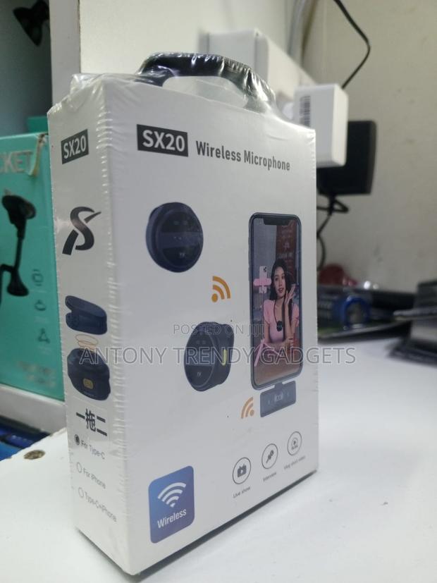 Sx20 Magnetic Wireless Lapel Mic For Interviews & Streaming - main view