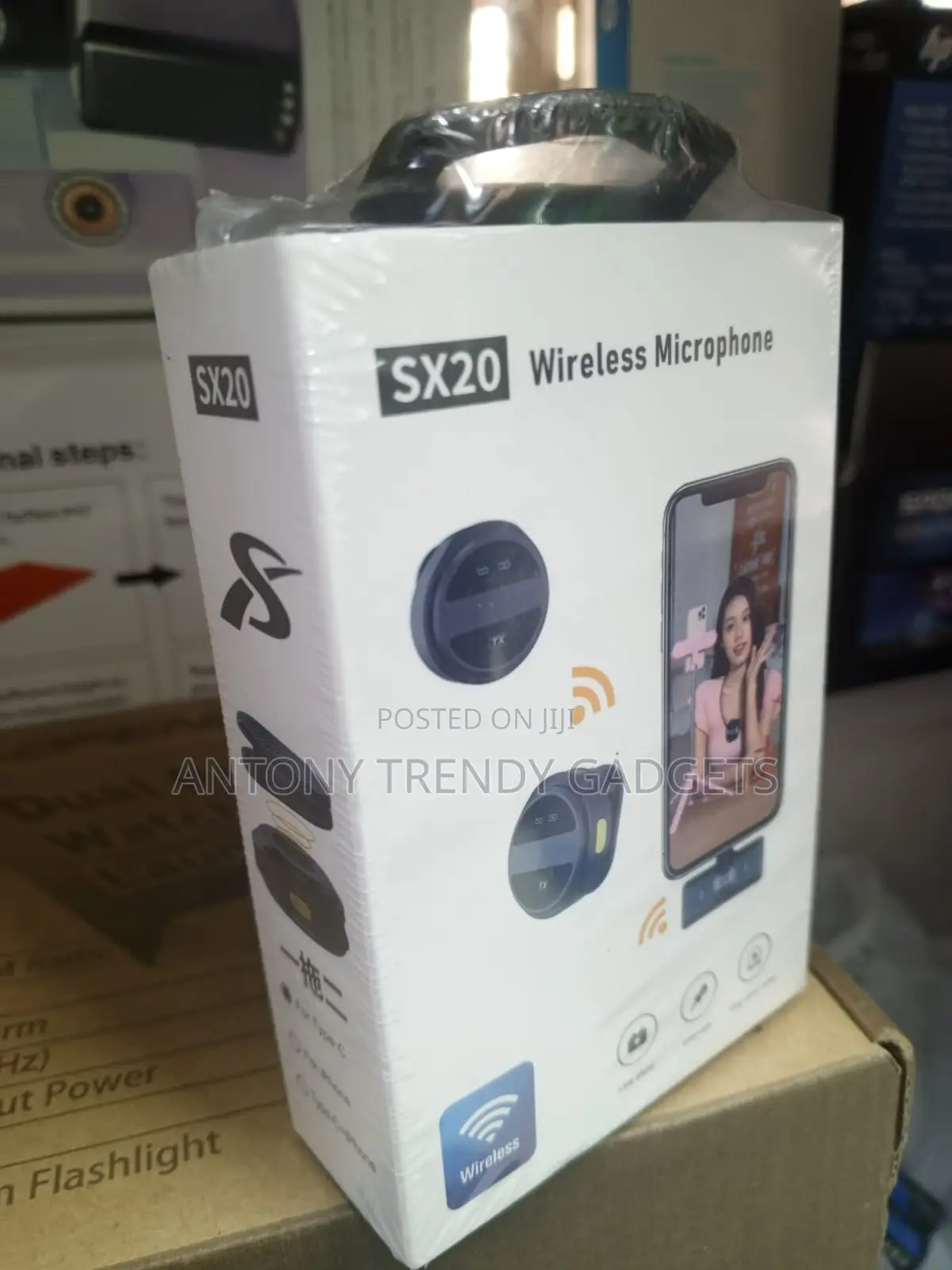 Sx20 Magnetic Wireless Lapel Mic for Interviews Streaming