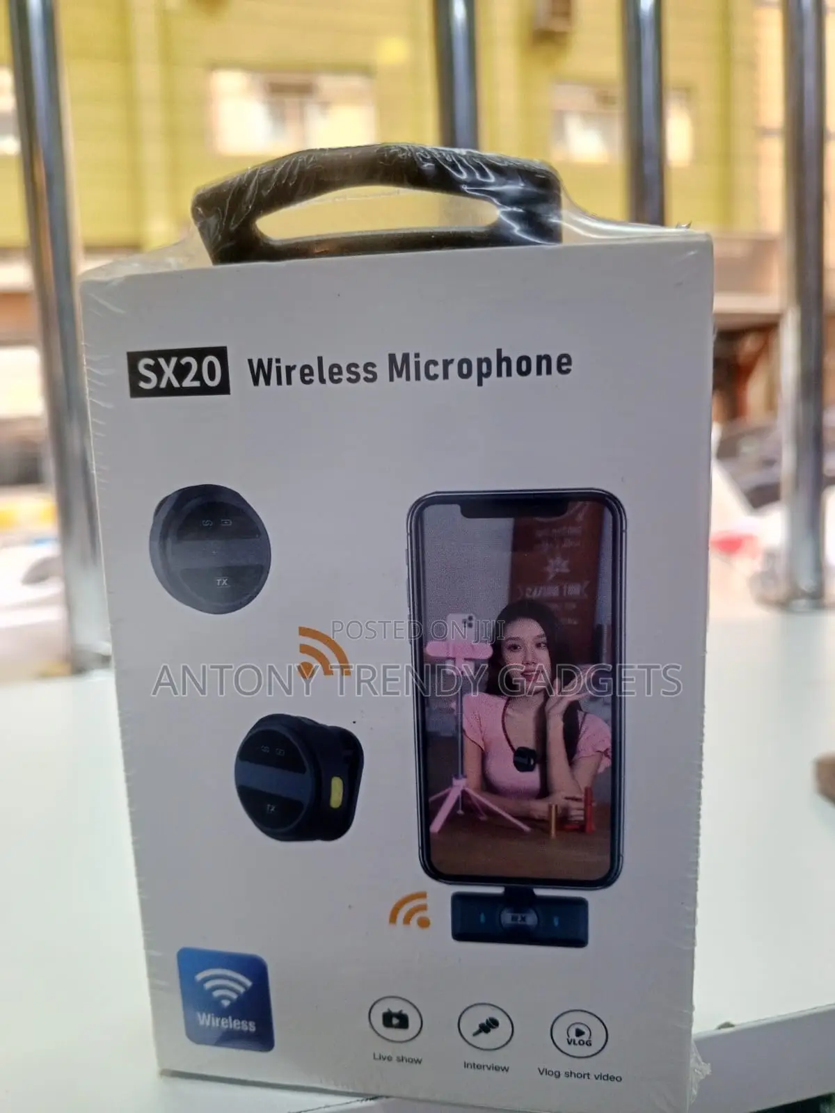 Sx20 Magnetic Wireless Lapel Mic for Interviews Streaming