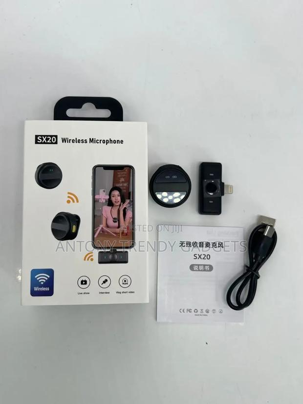 2.4g Sx20 Wireless Microphone For Android, iPhone & Cameras - main view