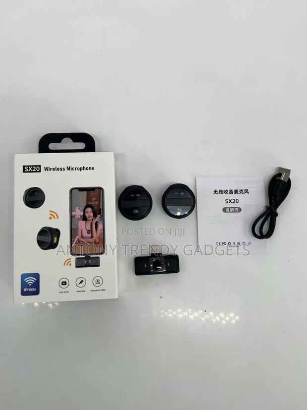 2.4g Sx20 Wireless Microphone For Android, iPhone & Cameras - thumbnail 3