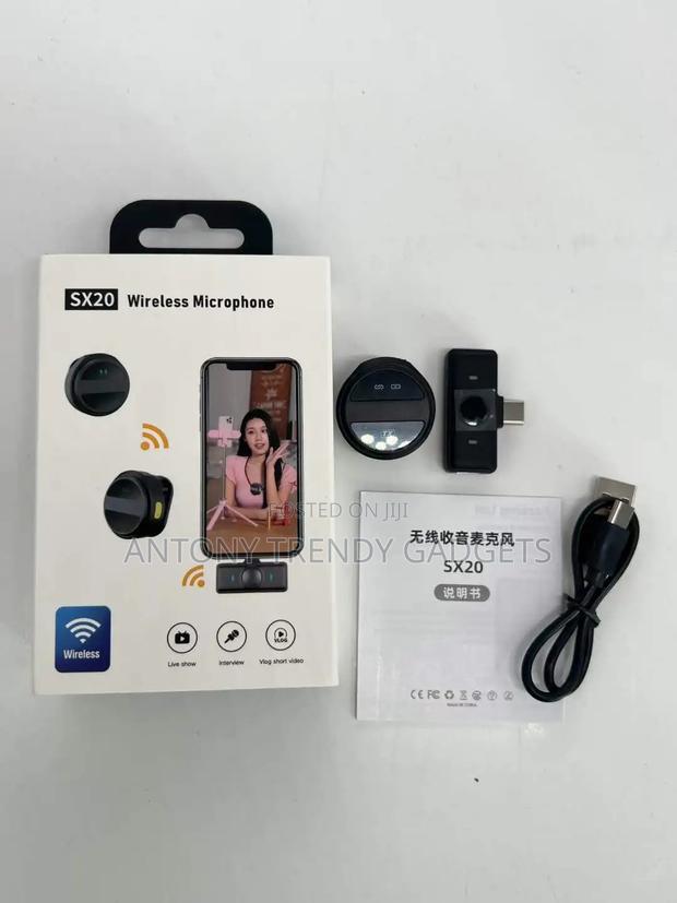 2.4g Sx20 Wireless Microphone For Android, iPhone & Cameras - thumbnail 4