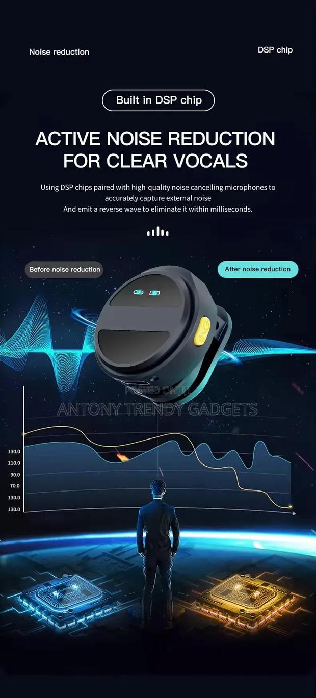 Sx20 Rechargeable Lavalier Mic With 20m Range & Clear Audio - thumbnail 5