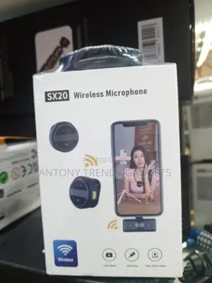 Sx20 Wireless Lapel Mic 2.4g Noise Reduction For Creators