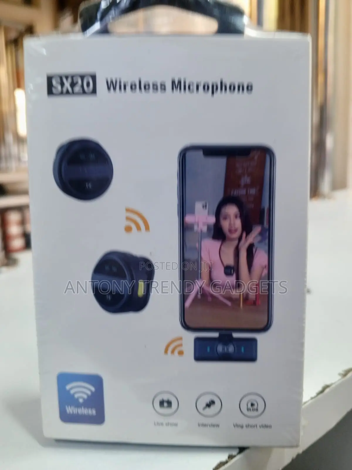 Sx20 Plug-and-play Lavalier Mic For Interviews & Vlogging