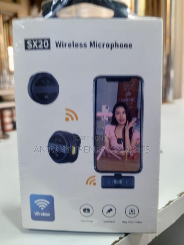 Sx20 Plug-and-play Lavalier Mic For Interviews & Vlogging