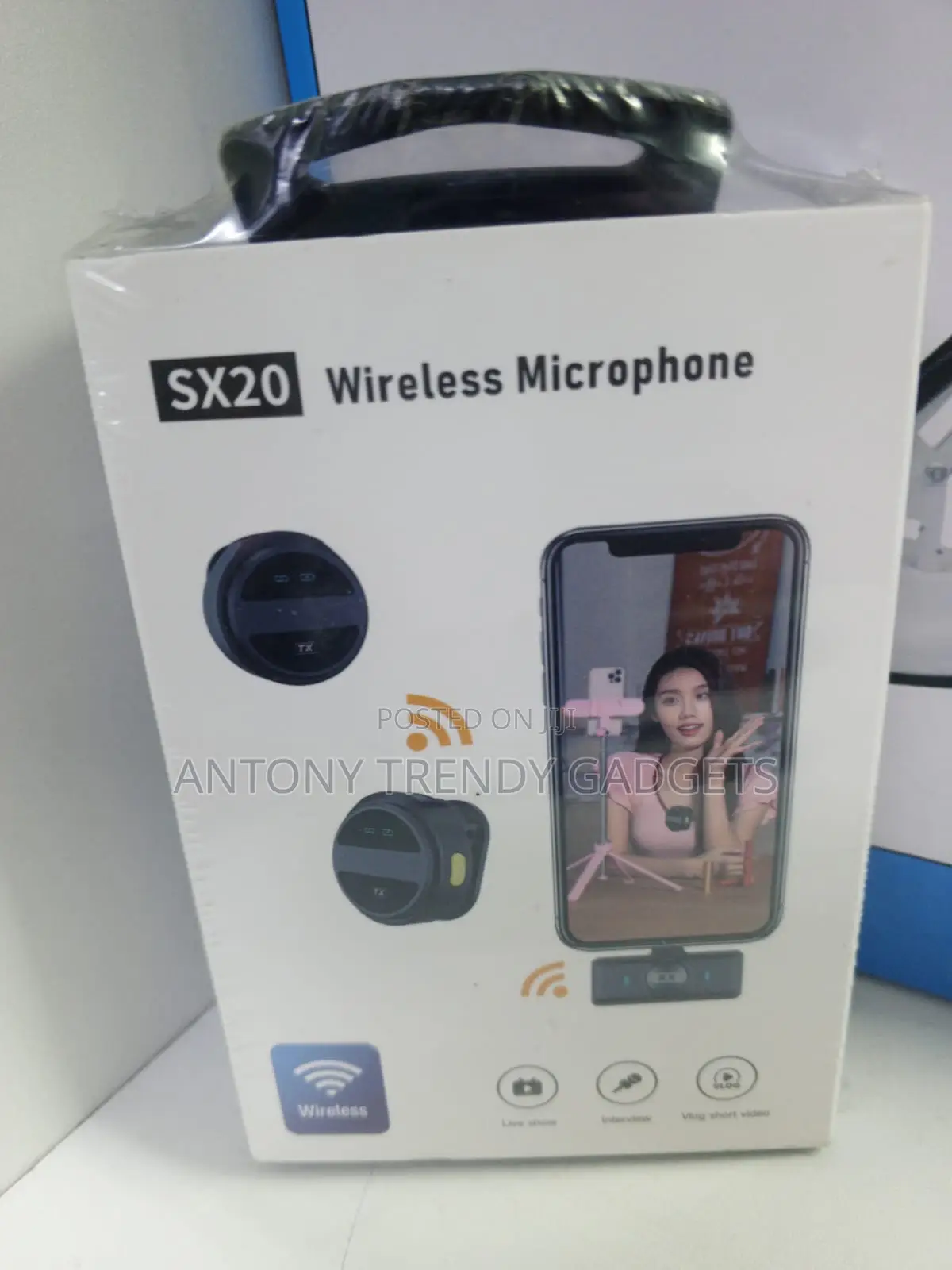 Sx20 Plug-and-play Lavalier Mic For Interviews & Vlogging
