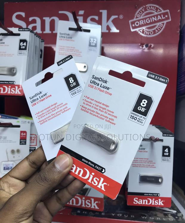 Sandisk 8gb Ultra Luxe Usb - Everyday Carry Essential - main view